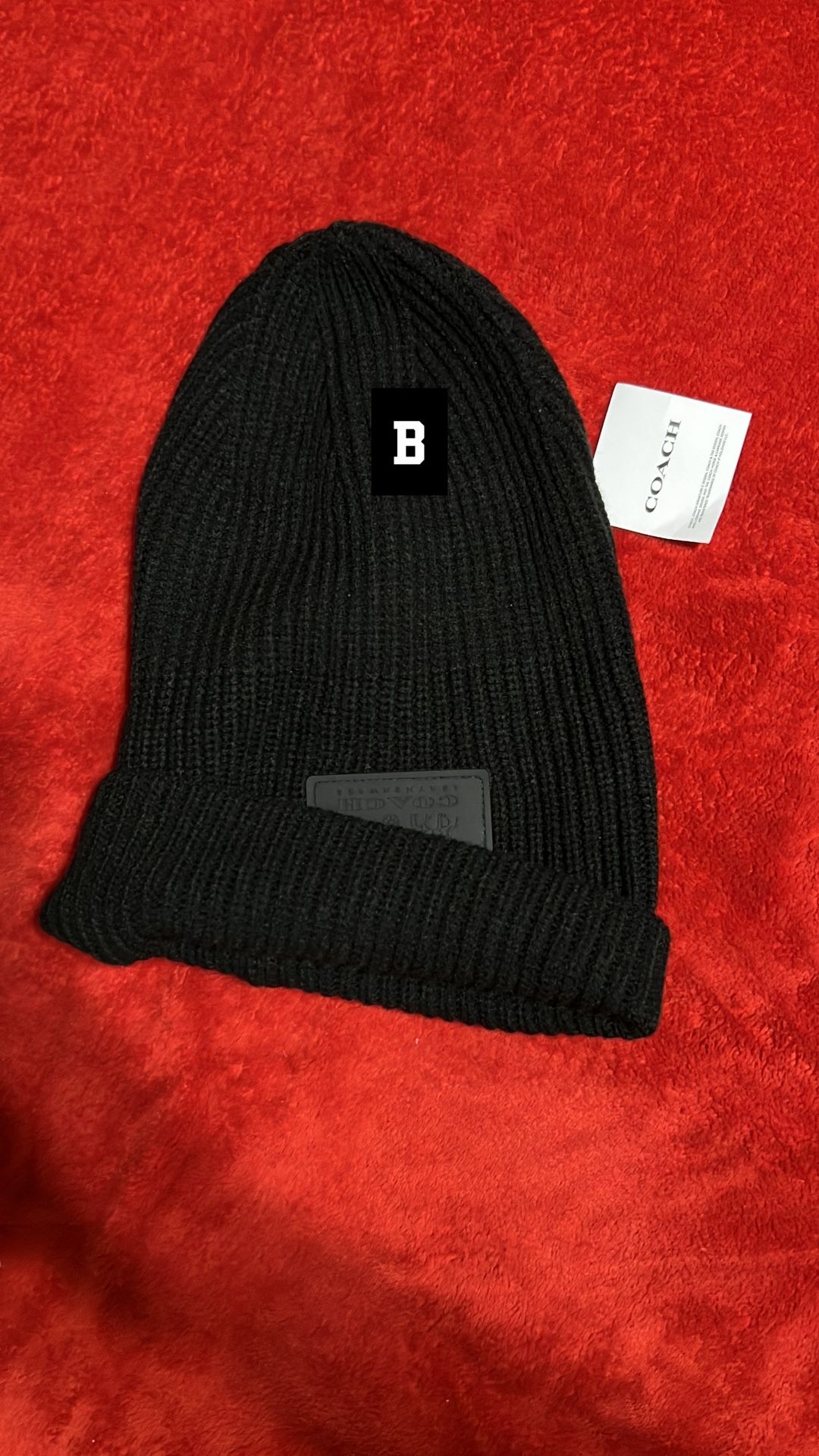 Coach Beanie Authentic 