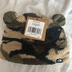 Size xs Kids North Face Bear Beanie 