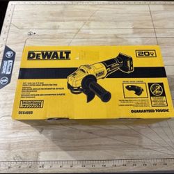DEWALT 20-Volt MAX Cordless Brushless Angle Grinder - Yellow/Black
