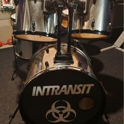 5 PC Drum Set Plus Seat