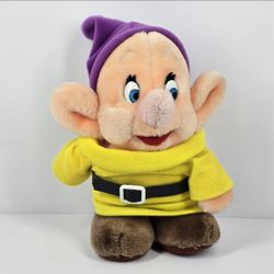 VTF Walt Disney World Store Dopey Snow White Plush 6" Stuffed Animal Dwarf Seven