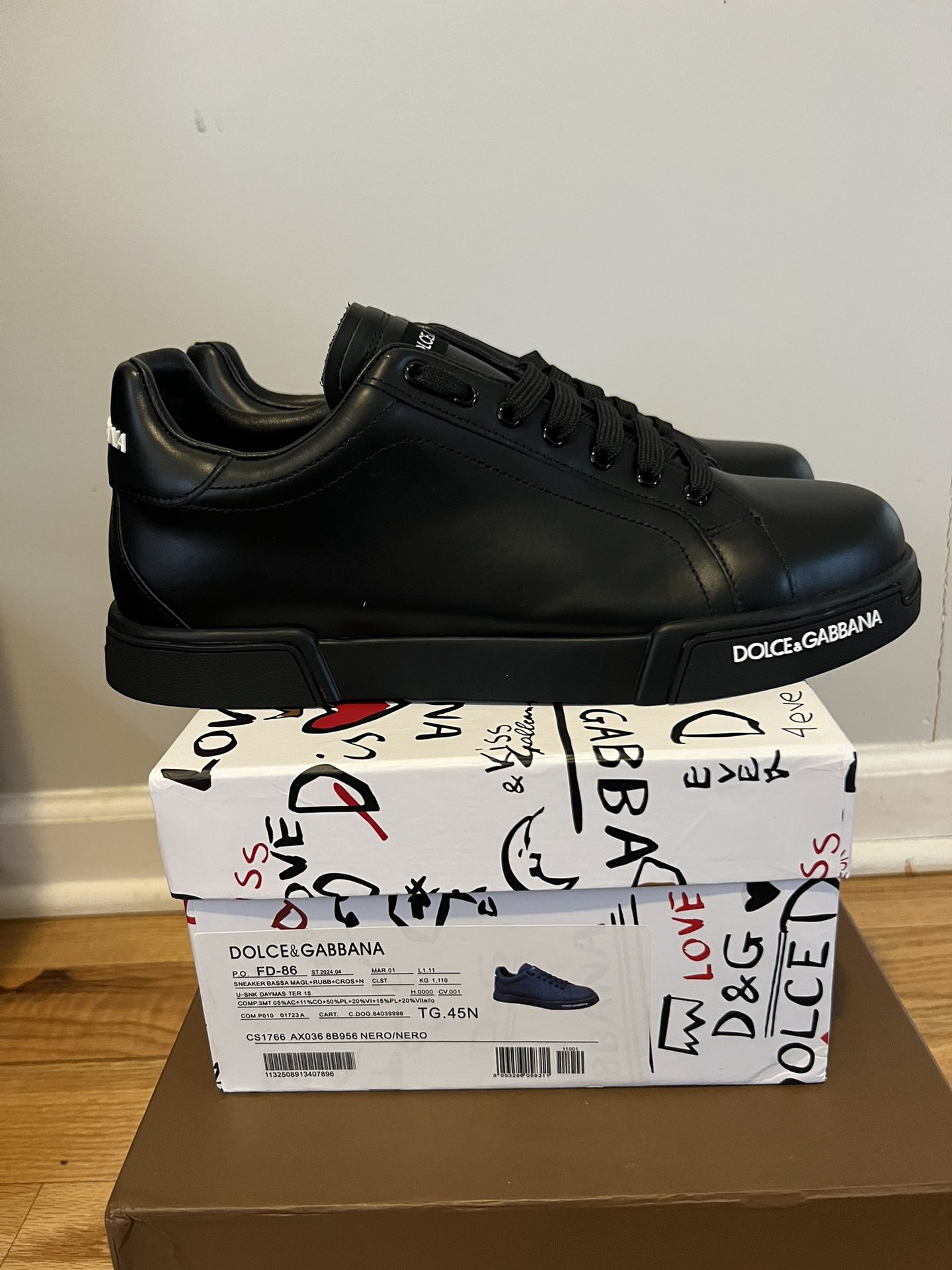 Dolce Gabbana Sneakers Size 10 Brand New Jordan