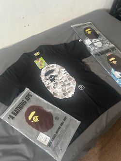 Camo Bape Tee (READ DESCRIPTION)
