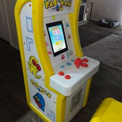 Pacman Jr. Full Size Arcade Cabinet Arcade1Up 