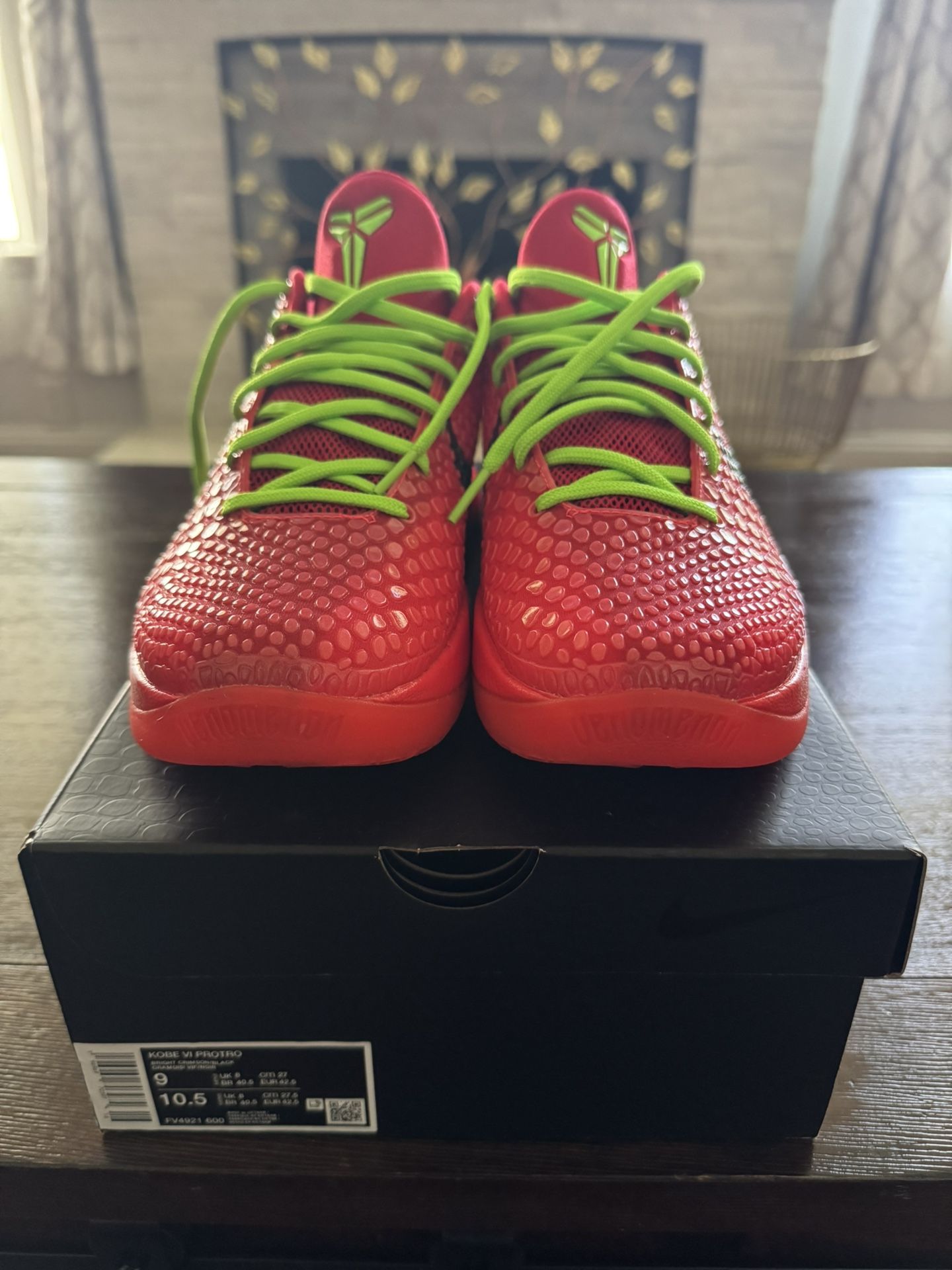 Nike Kobe 6 Protro Reverse Grinch