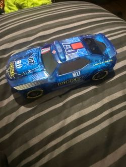DICKIE TOYS Lightstreak Race Police Car With Lights and Sounds 8 Inches