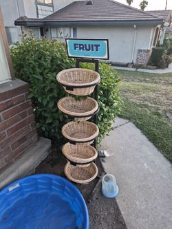 Fruit stand for store or house