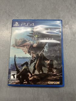 Monster Hunter: World Sony PlayStation 4 PS4 Video Game