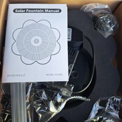 Solar Fountain Brand New