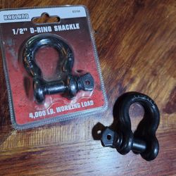 1/2" D-ring Shackle