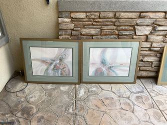 Wall hangings 20 each or 35 for both