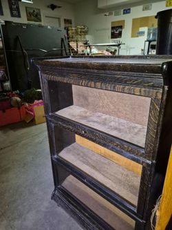Antique lawyer book case$65