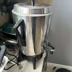 stainless steel electric coffee percolator