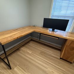 Solid Wood Desk