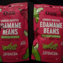 The Only Bean 2-4 Oz Roasted Edamame Beans 