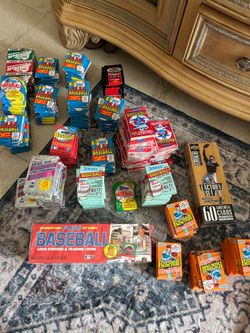 Vintage baseball card lot