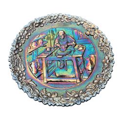 Vintage Fenton Carnival Glass Plate