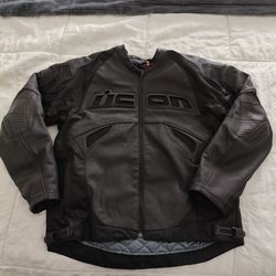 Icon Motorcycle Leather Jacket
