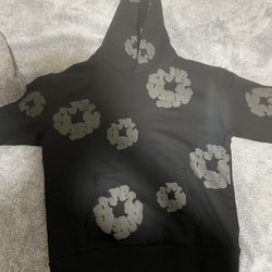 Black Monochrome Denim Tear 
