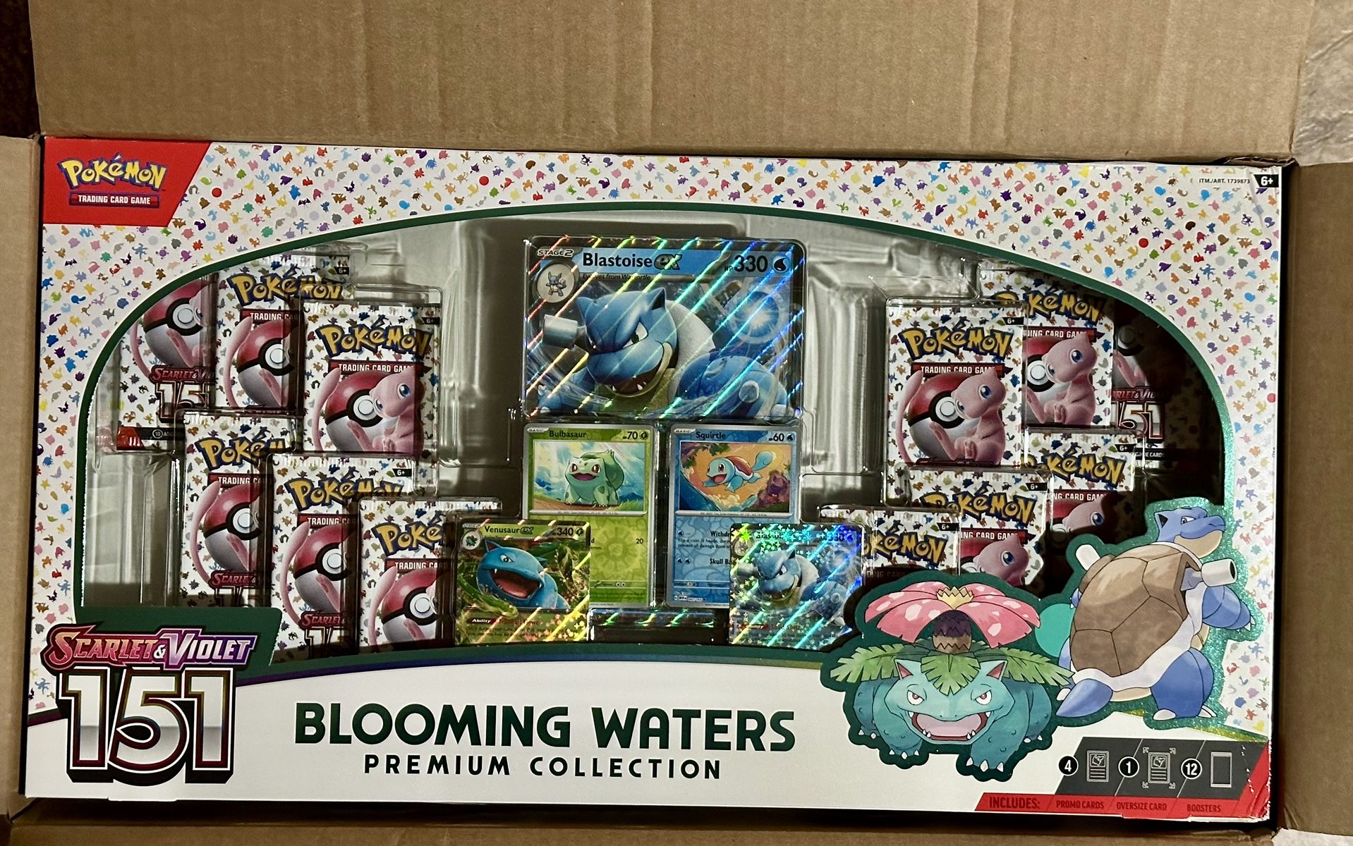 Pokemon 151 Blooming Waters