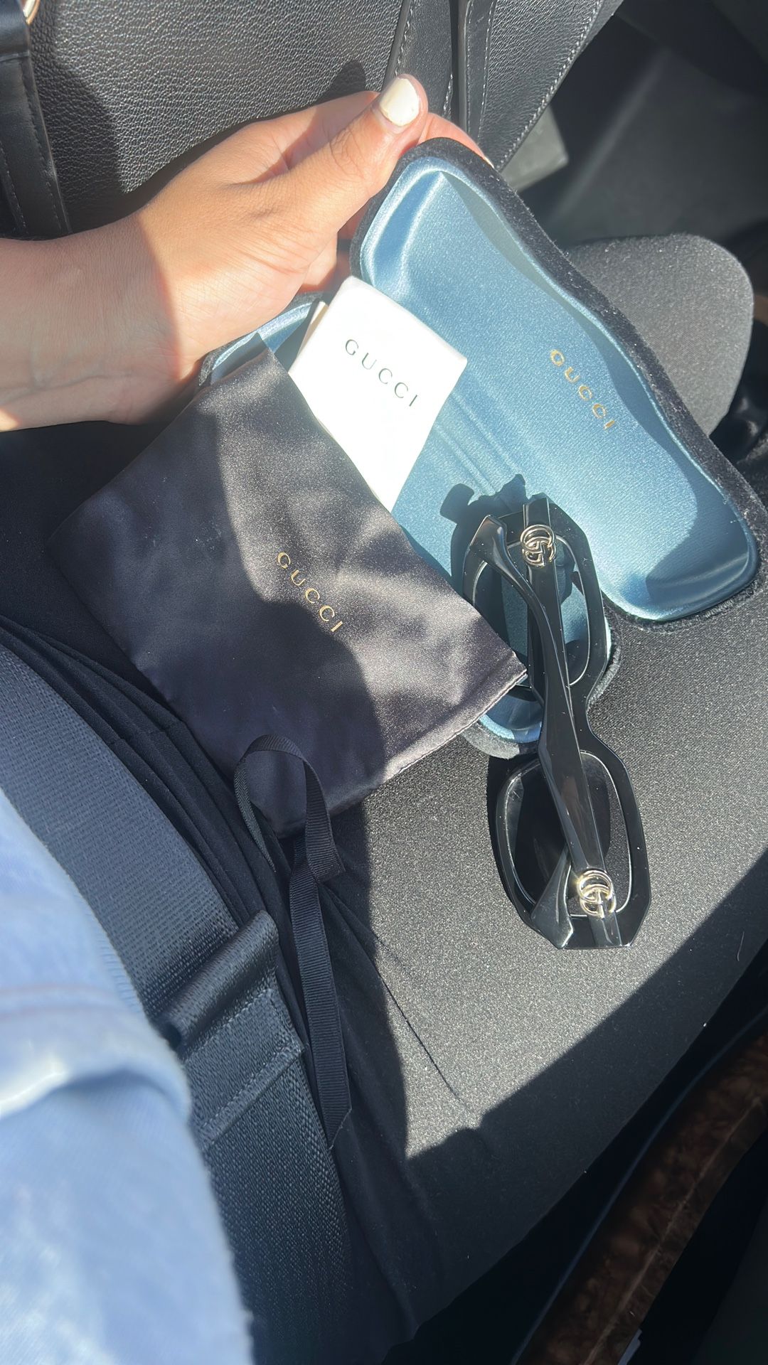 Gucci GG Black Gold Glasses
