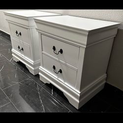 White Nightstands