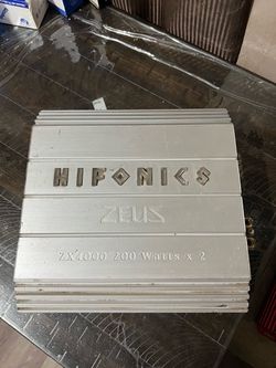 Hifonics amp