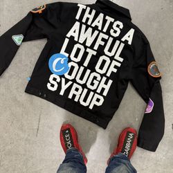 Authentic Awful Lot of Cough Syrup X Cookies Jacket