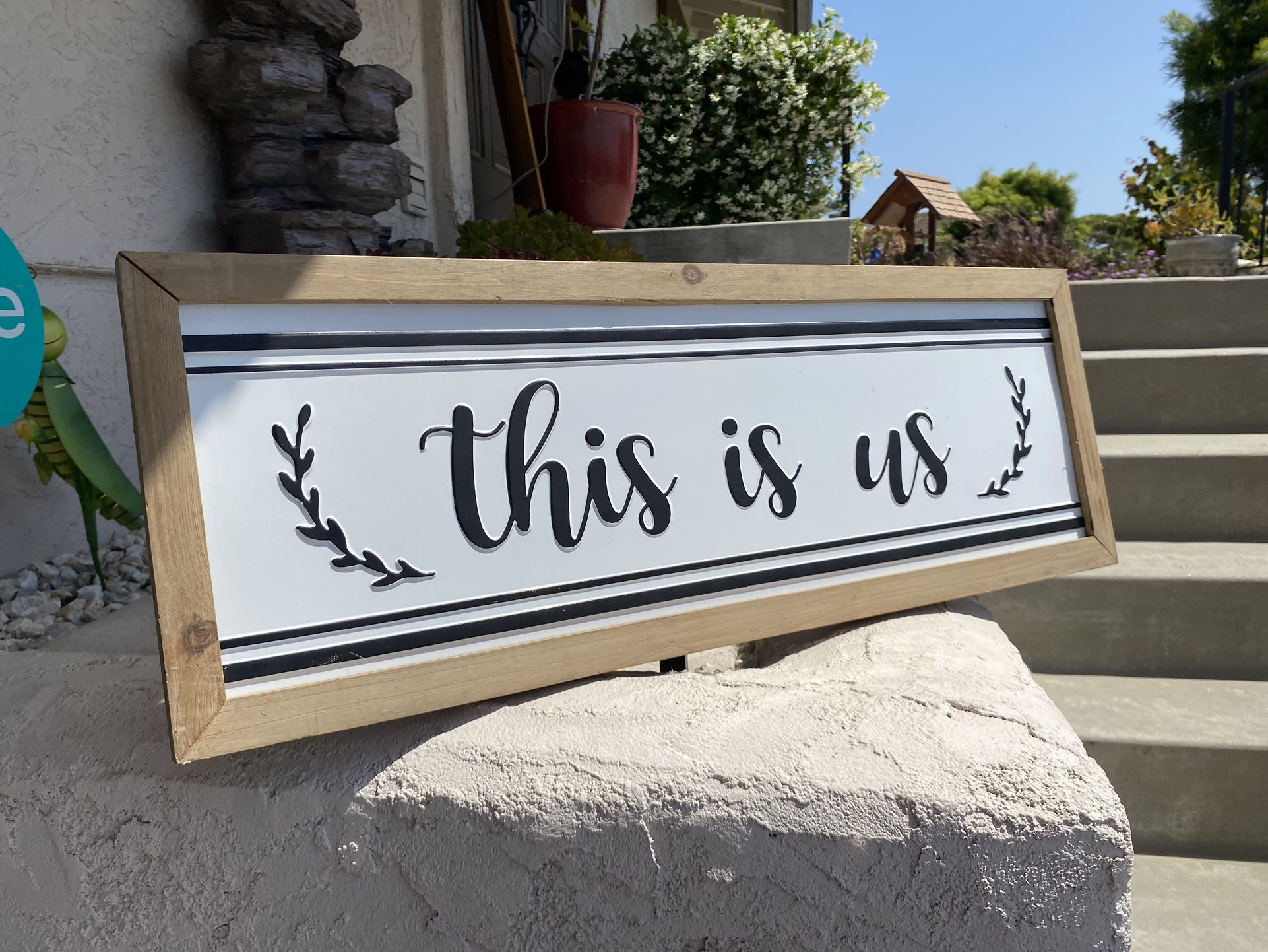 This Is Us decorative wall art