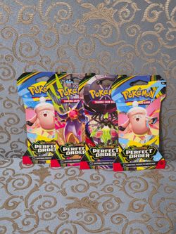 Pokemon Mega Evolution Perfect Order Booster Pack