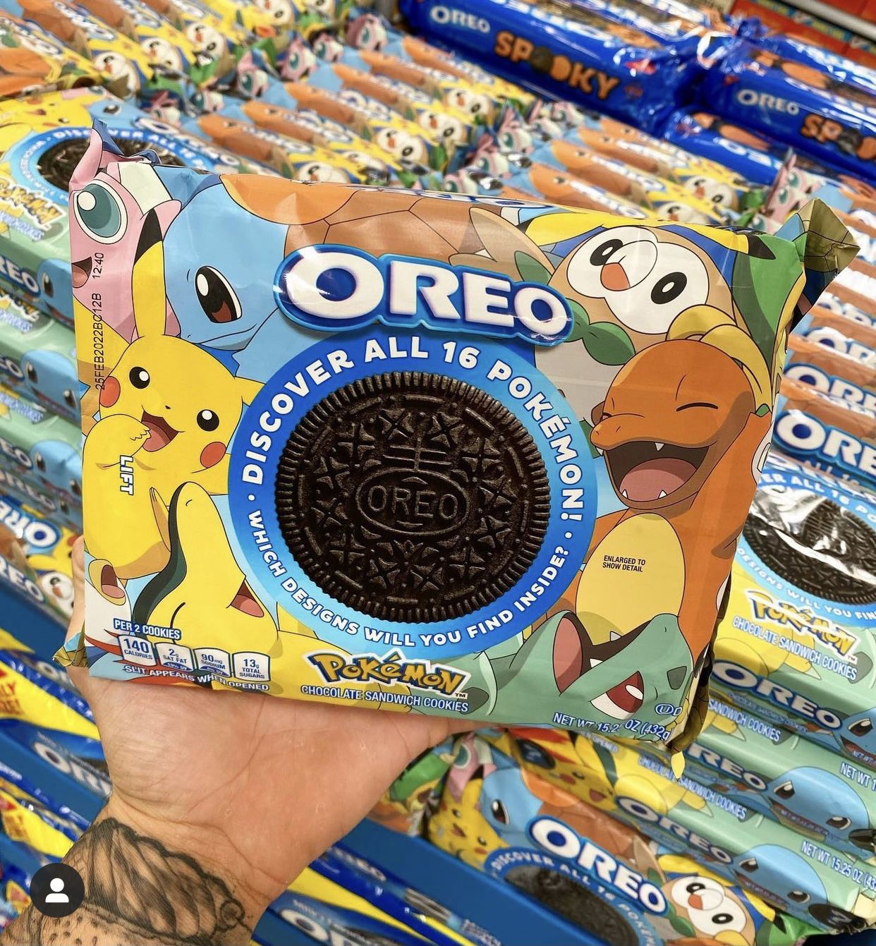 Pokemon X OREO Limited Edition Cookies 10 Pack Bundle $59.99 On SALE!!!!!! (Free Shipping ) US Only!!!