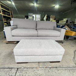Sofa And Ottoman