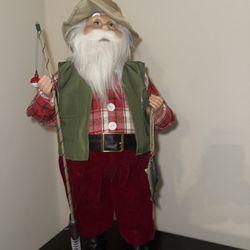 Fishing Santa Claus  20” 