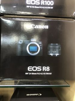 Canon EOS R8 Mirrorless Camera With RF 24-50mm F/4.5-6.3 IS STM Lens Kit Brand New Limited Time Sale
