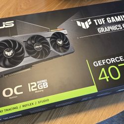 *NEW* ASUS TUF RTX 4070 TI - UNUSED! 