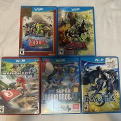 Wii U Game Lot