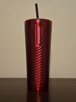 Starbucks Red Swirl Tumbler (24oz)