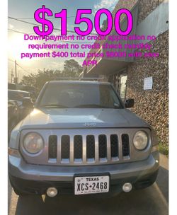 2015 Jeep no credit application