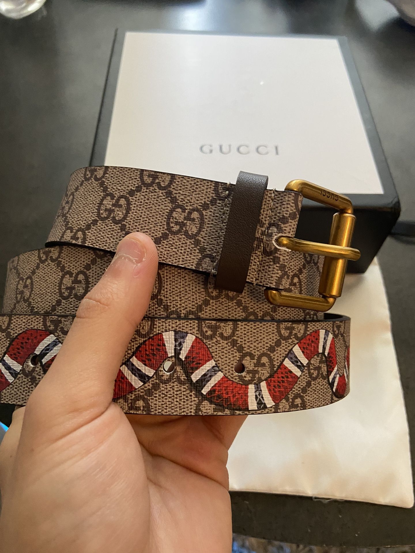 Gucci Snake Belt