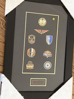 Disney Star Wars Episode III Revenge Of The Sith Framed Pin Set