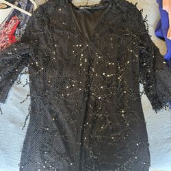 Sequence Dress-Large