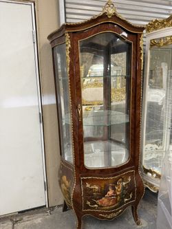 Vitrine Royal Hand Painted 