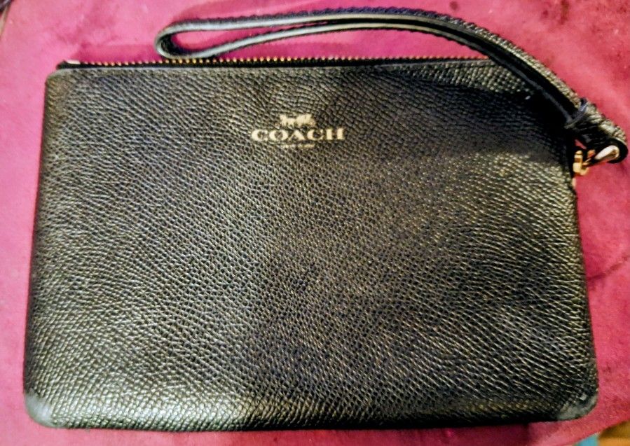 Coach Clutch Purse. Clean. No Stains.