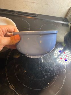 Small Blue Ceramic Bowl