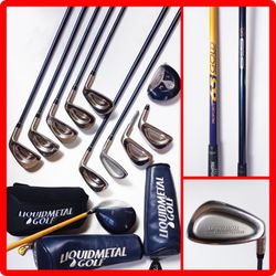 Liquidmetal Golf Clubs Set