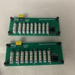  ICC ICRESVPA3C 8-Port Telephone Module with an RJ31X jack Set Of 2