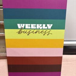1 Year Weekly Planner  $5 Each 