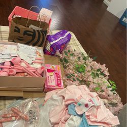 It’s A Girl Huge Baby Shower Lot For A Baby Shower Party