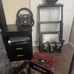 Thrust master driving simulator