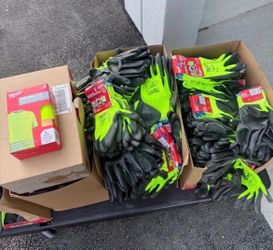 Milwaukee High Visibility Cut Level 2 Polyurethane Gloves 10” XL Green